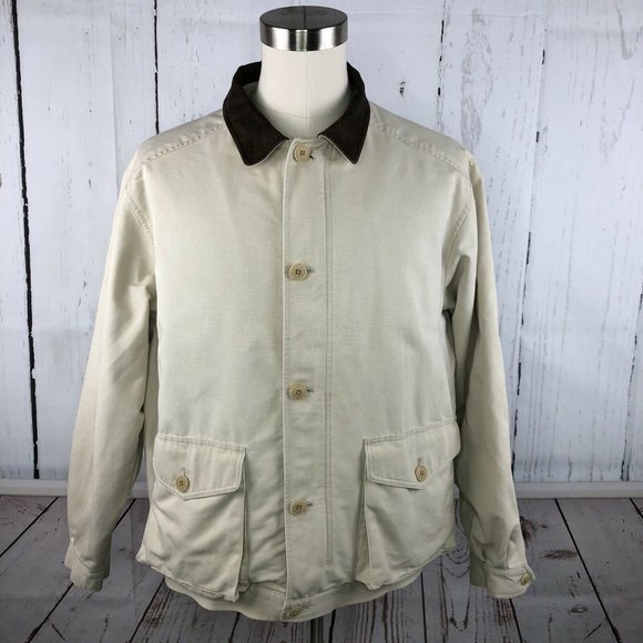 VTG LL Bean Mens Work Field Chore Jacket Barn Coat - Picture 1 of 12